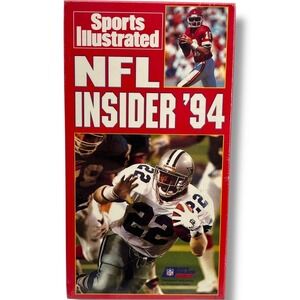 Sports Illustrated NFL Insider 1994 VHS Promo Video - Sealed